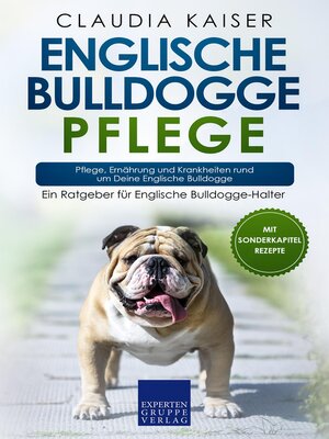 cover image of Englische Bulldogge Pflege